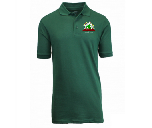 Youth Green Short Sleeve Polo- Empowerment Academy