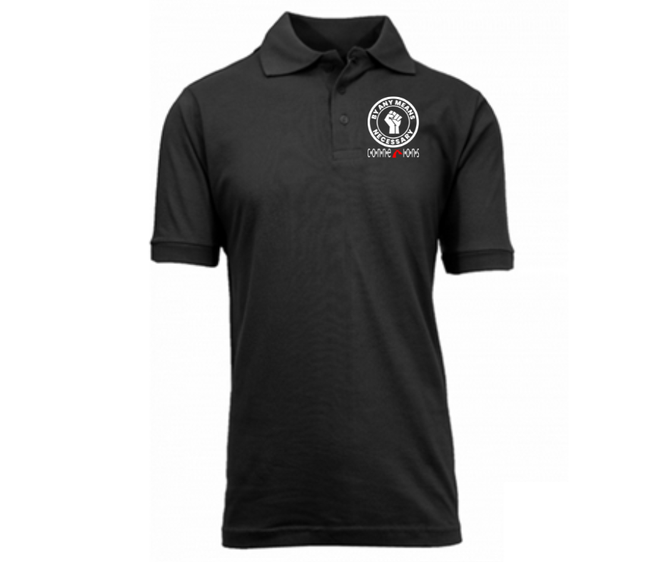 Black Short Sleeve Polo- ConneXions