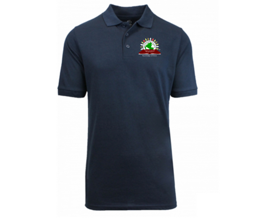 Youth Navy Short Sleeve Polo- Empowerment Academy