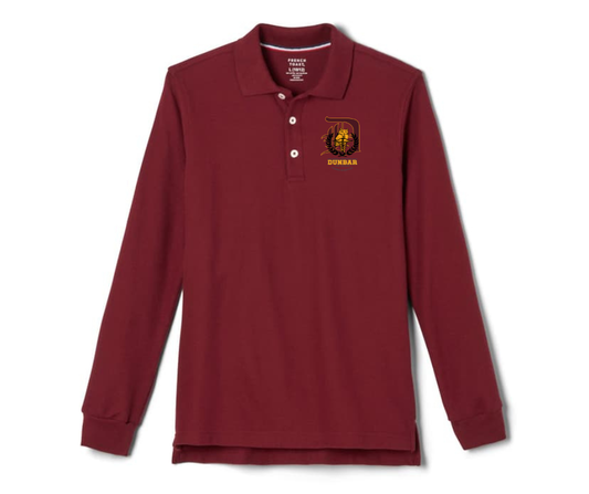 Unisex Long Sleeve Polo- Dunbar