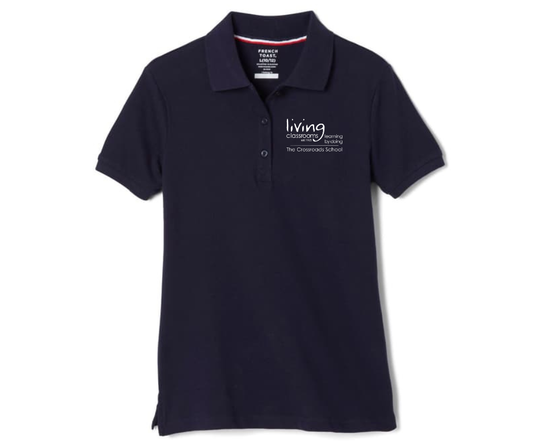 Ladies Short Sleeve Polo- Crossroads